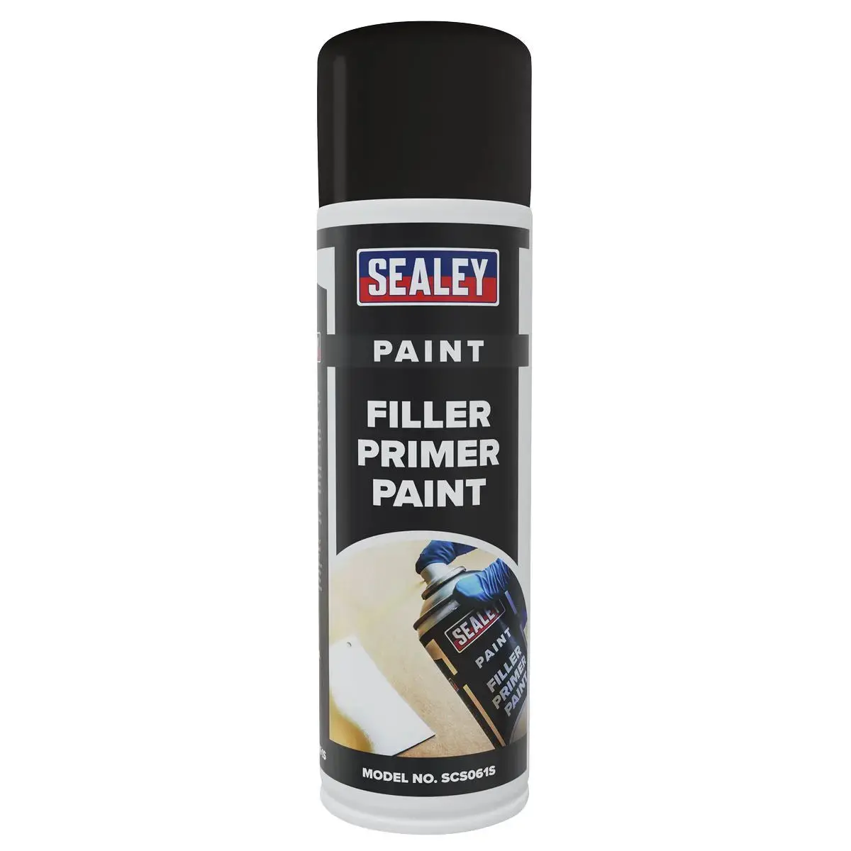 Sealey Filler Primer Paint 500Ml 1