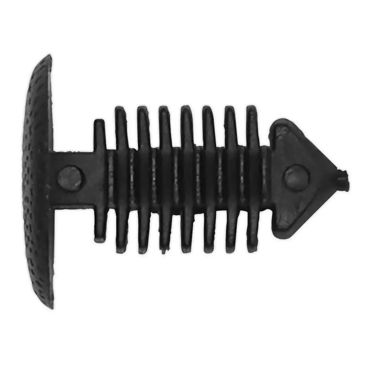 Sealey Fir Tree Clip, Carpet/Trim, Black, Ø14mm X 18Mm, Gm - Pack Of 20 1