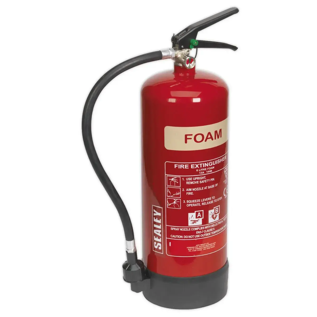 Sealey Fire Extinguisher 6L Foam 1