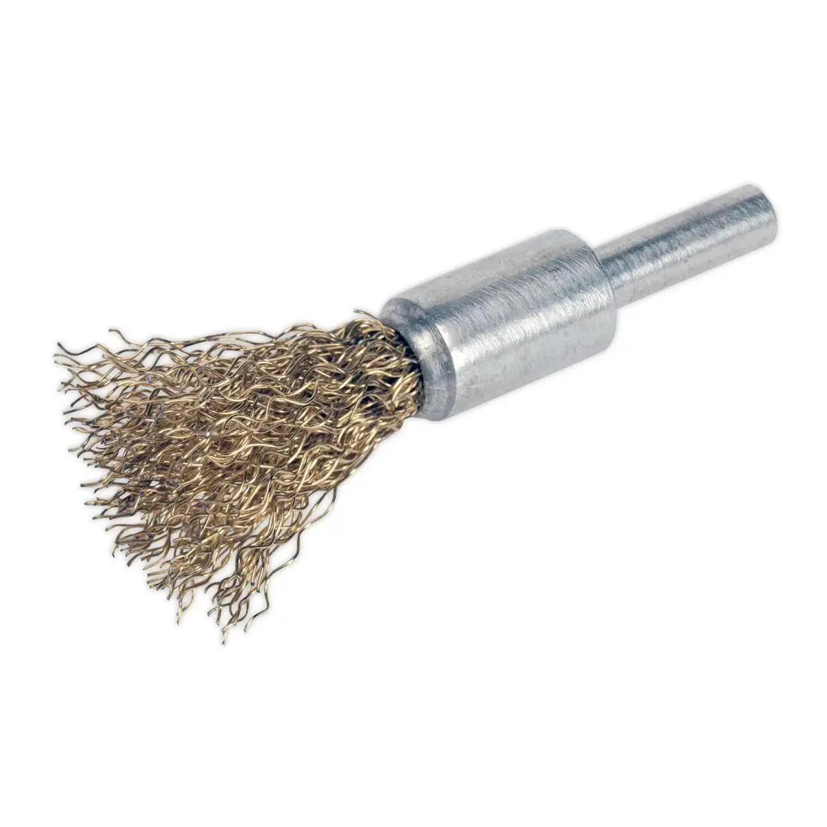 Sealey Flat Top Crimped Wire Decarbonising Brush 13Mm 1