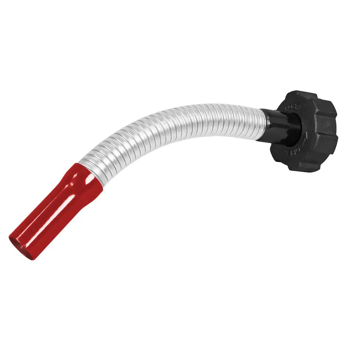 Sealey Flexi Pouring Spout For Screw Cap Jerry Cans - Red 1