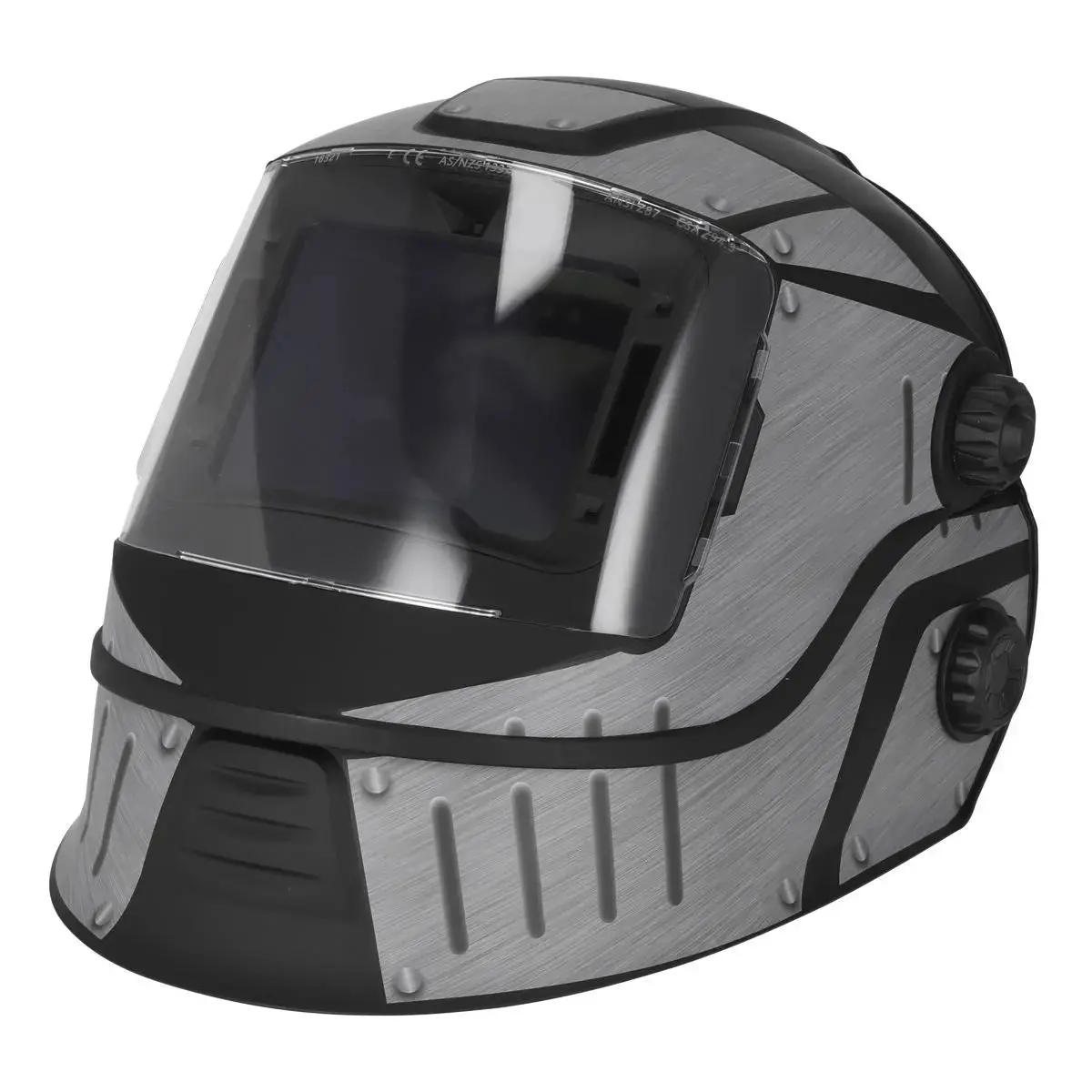 Sealey Flip-Up Welding Helmet Auto Darkening Solar Powered - Shade 9-13 1