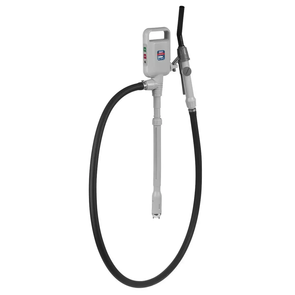 Sealey Fluid Transfer Pump With Nozzle Battery Operated 1