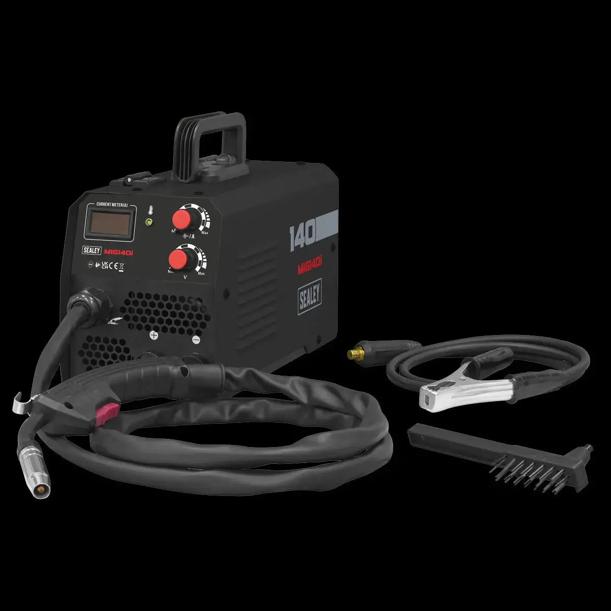 Sealey Flux Cored Gasless Mig Inverter Welder 140A 1