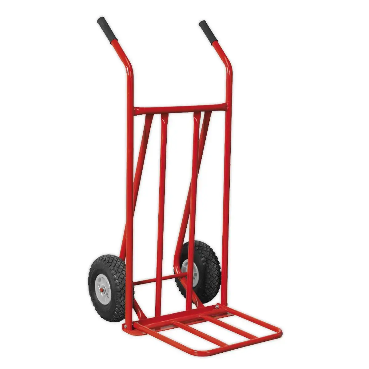 Sealey Folding Sack Truck With Pneumatic Tyres 150Kg Capacity 1