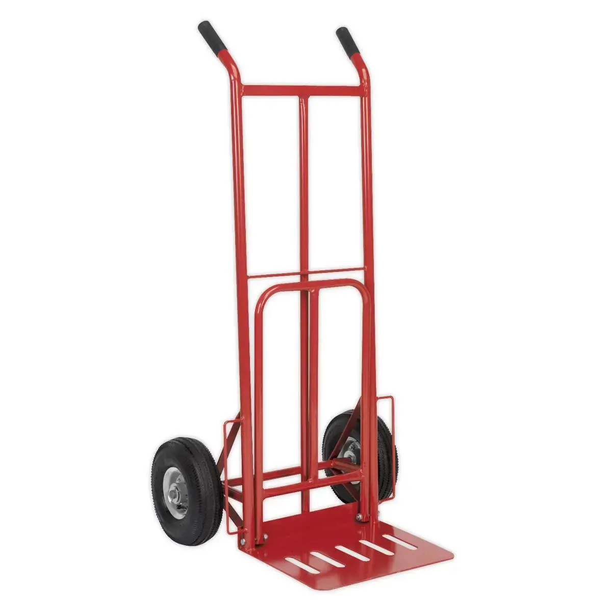 Sealey Folding Sack Truck With Pneumatic Tyres 250Kg Capacity 1