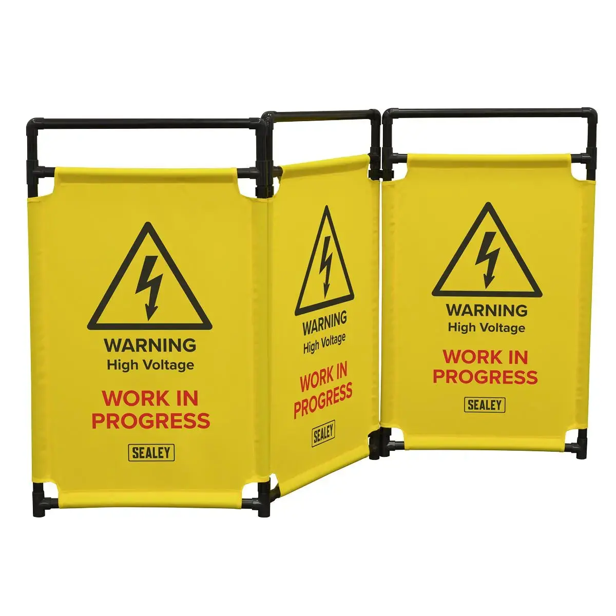 Sealey Folding Safety Barrier For Hybrid Electric Vehicles 1