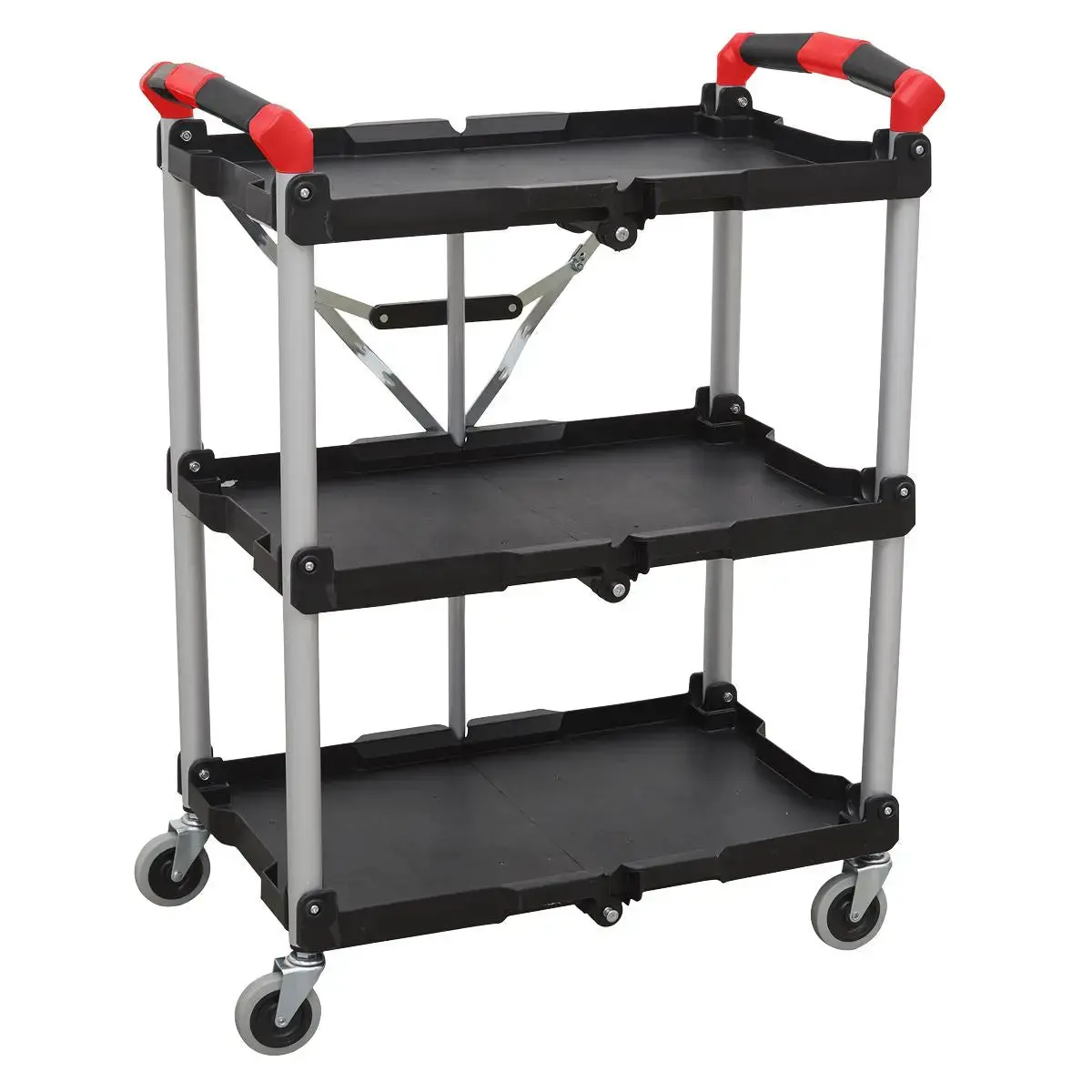 Sealey Folding Workshop Trolley 3-Level 1