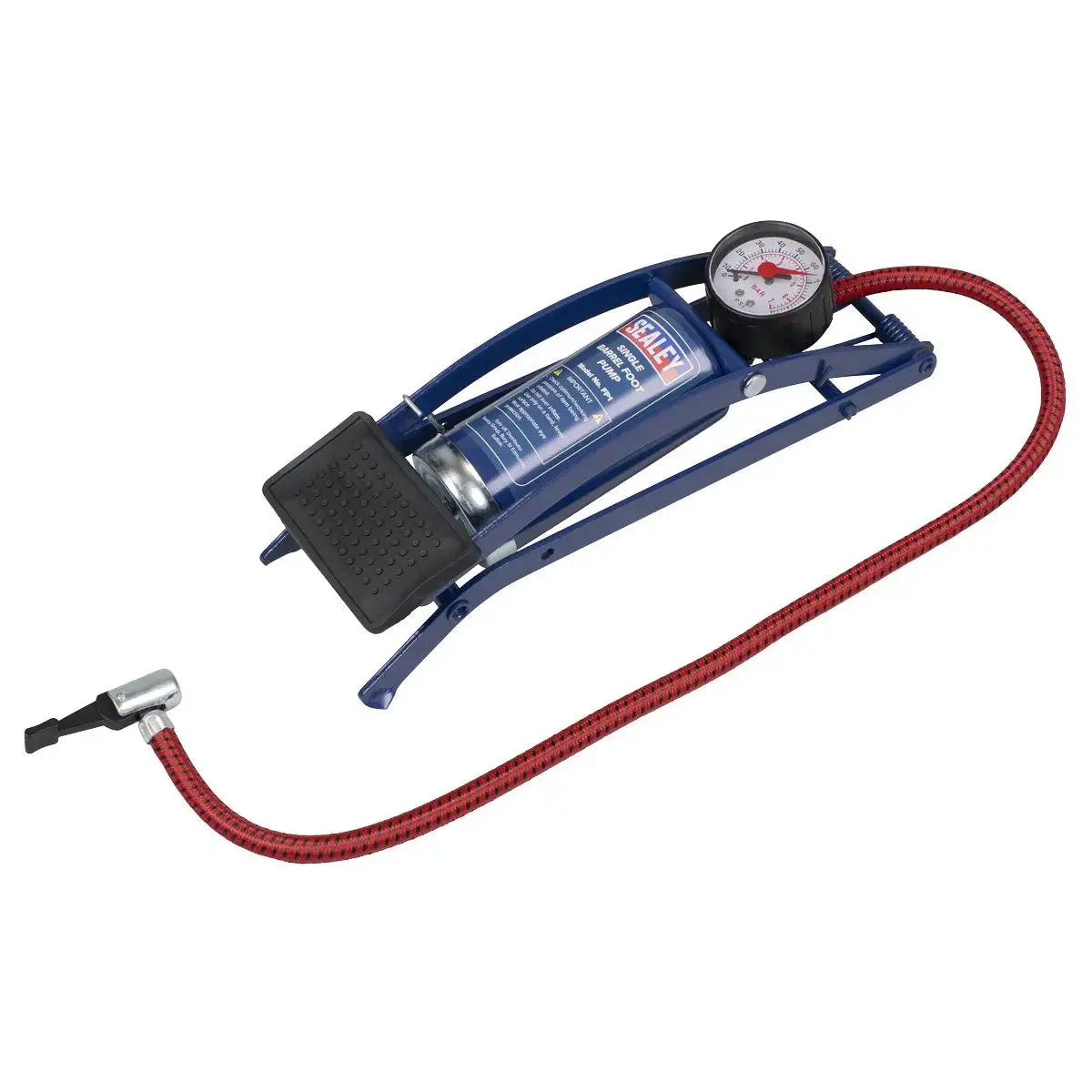 Sealey Foot Pump Single Barrel 1