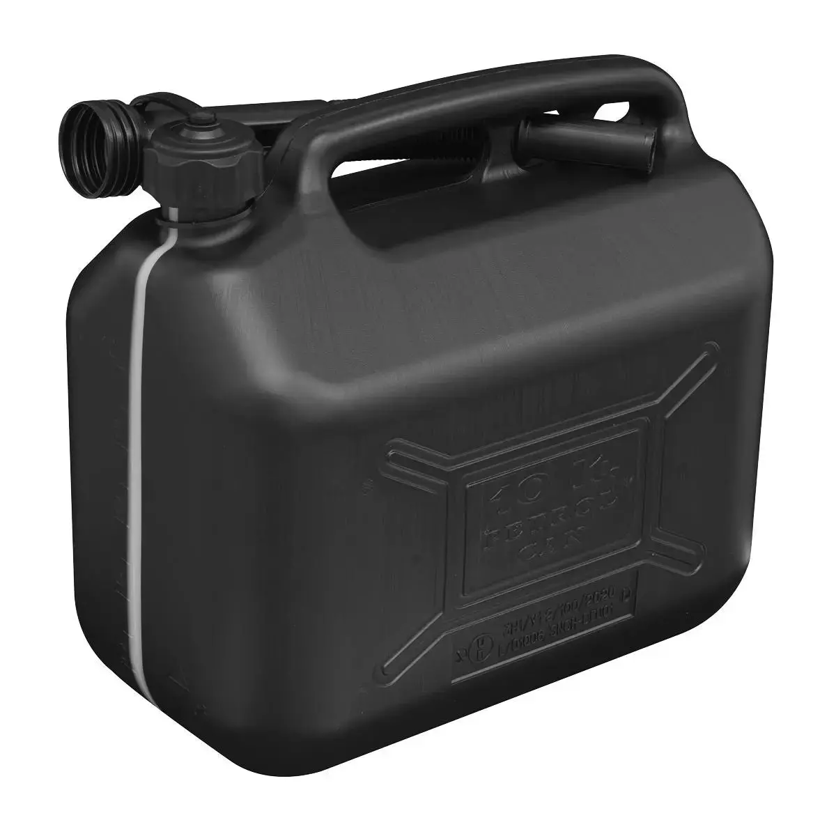 Sealey Fuel Can 10L - Black 1