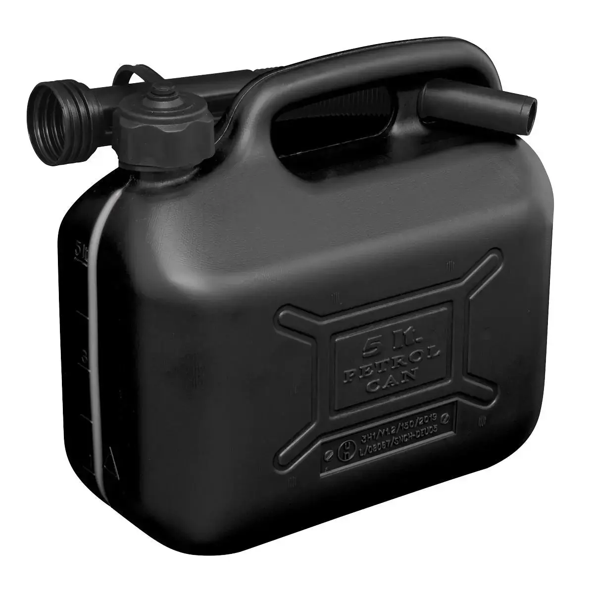 Sealey Fuel Can 5L - Black 1
