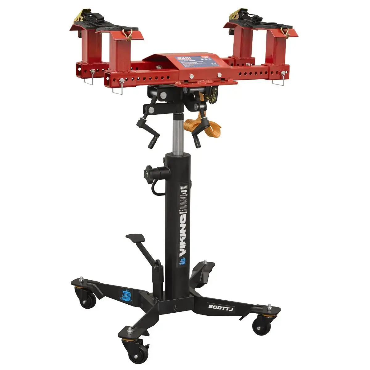 Sealey Fuel Tank Cradle & 500Kg Transmission Jack Combo 1