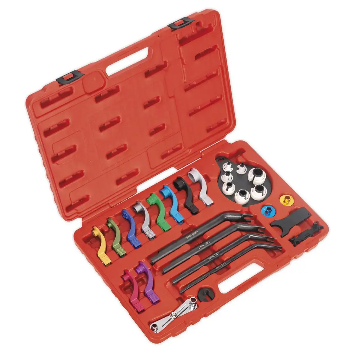 Sealey Fuel & Air Conditioning Disconnection Tool Kit 27Pc 1