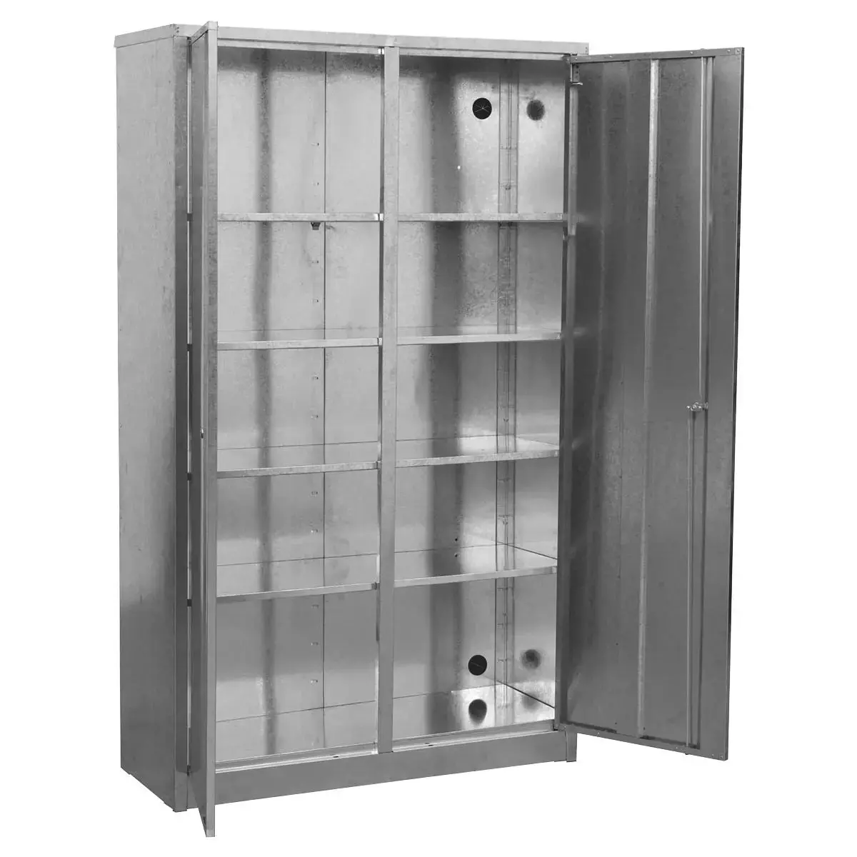 Sealey Galvanized Steel Floor Cabinet 4-Shelf Extra-Wide 1