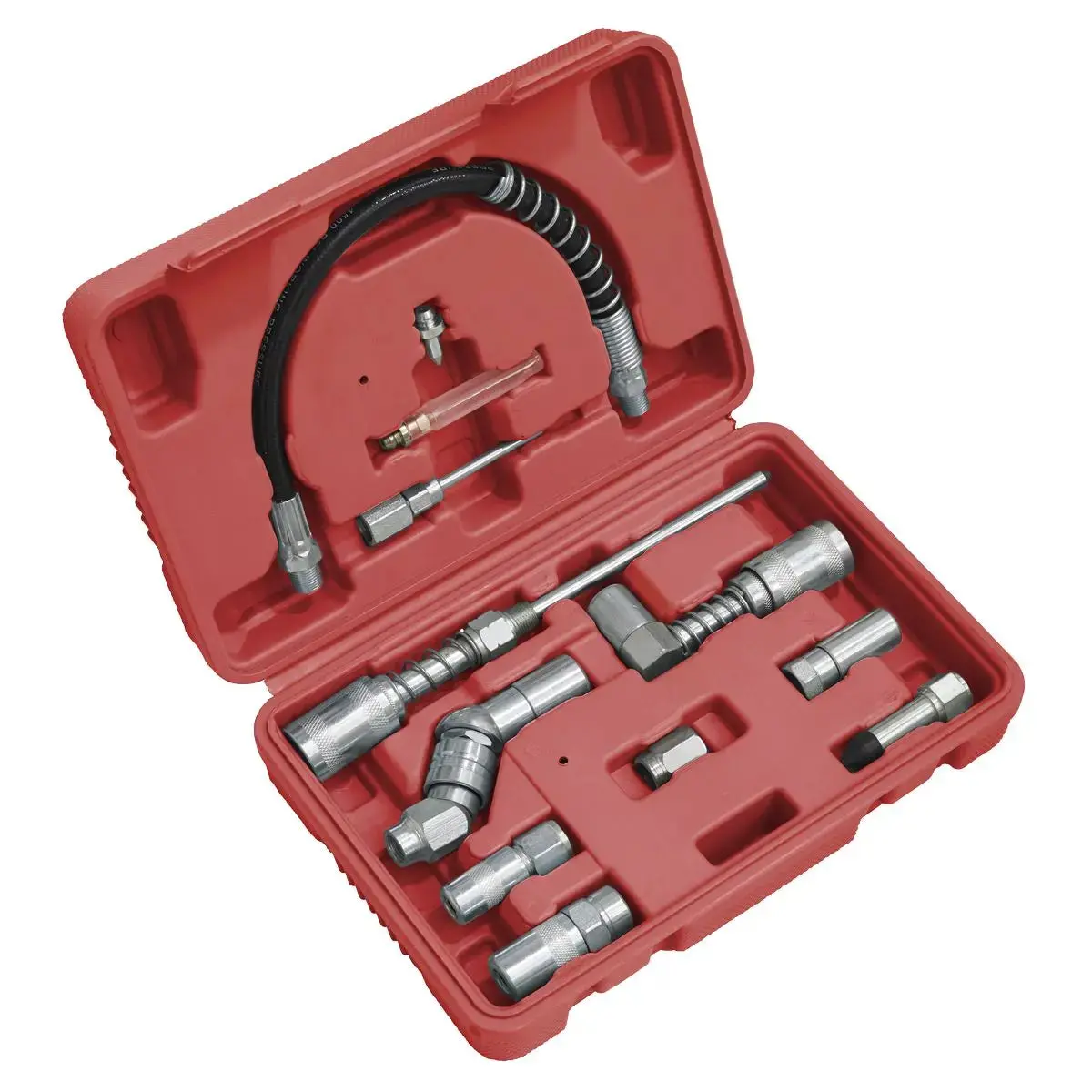 Sealey Grease Gun Adaptor Kit 12Pc 1