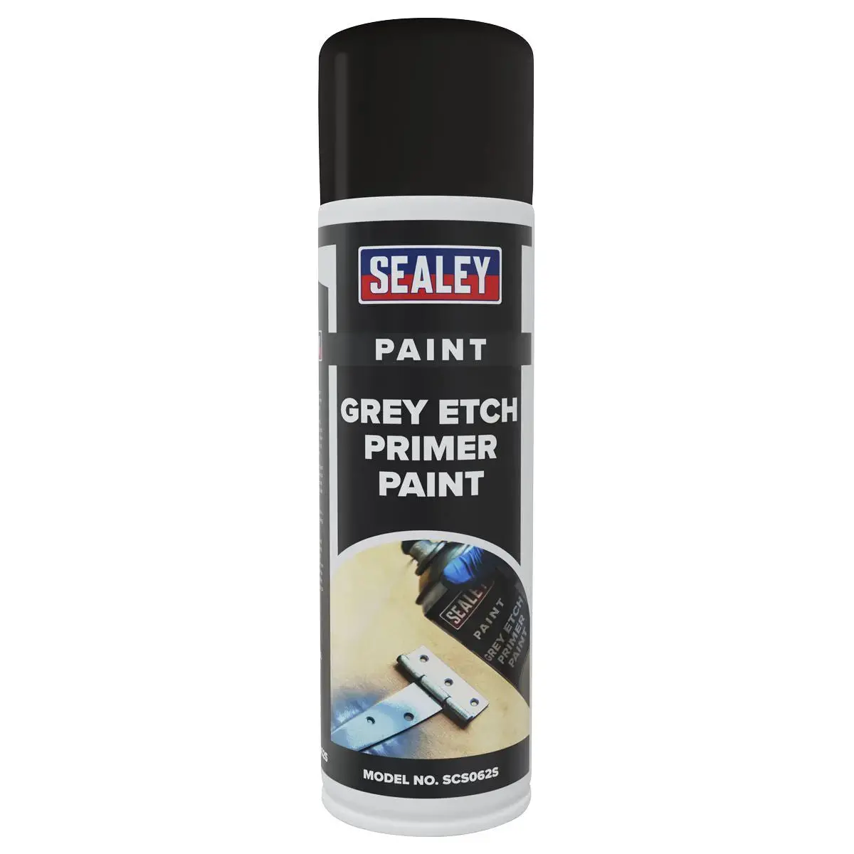 Sealey Grey Etch Primer Paint 500Ml - Pack Of 6 1