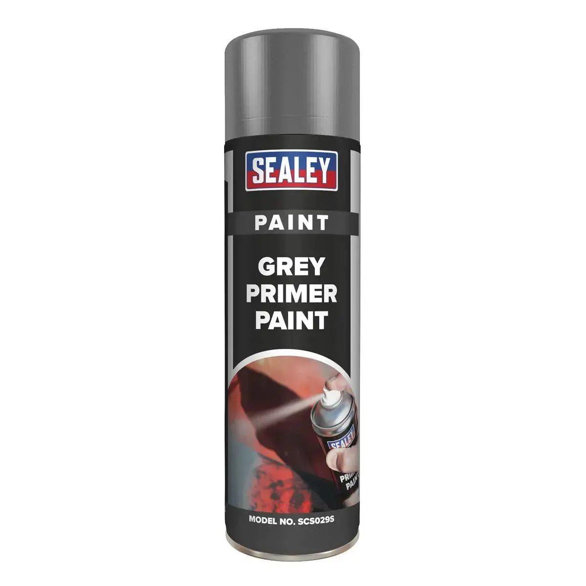 Sealey Grey Primer Paint 500Ml 1