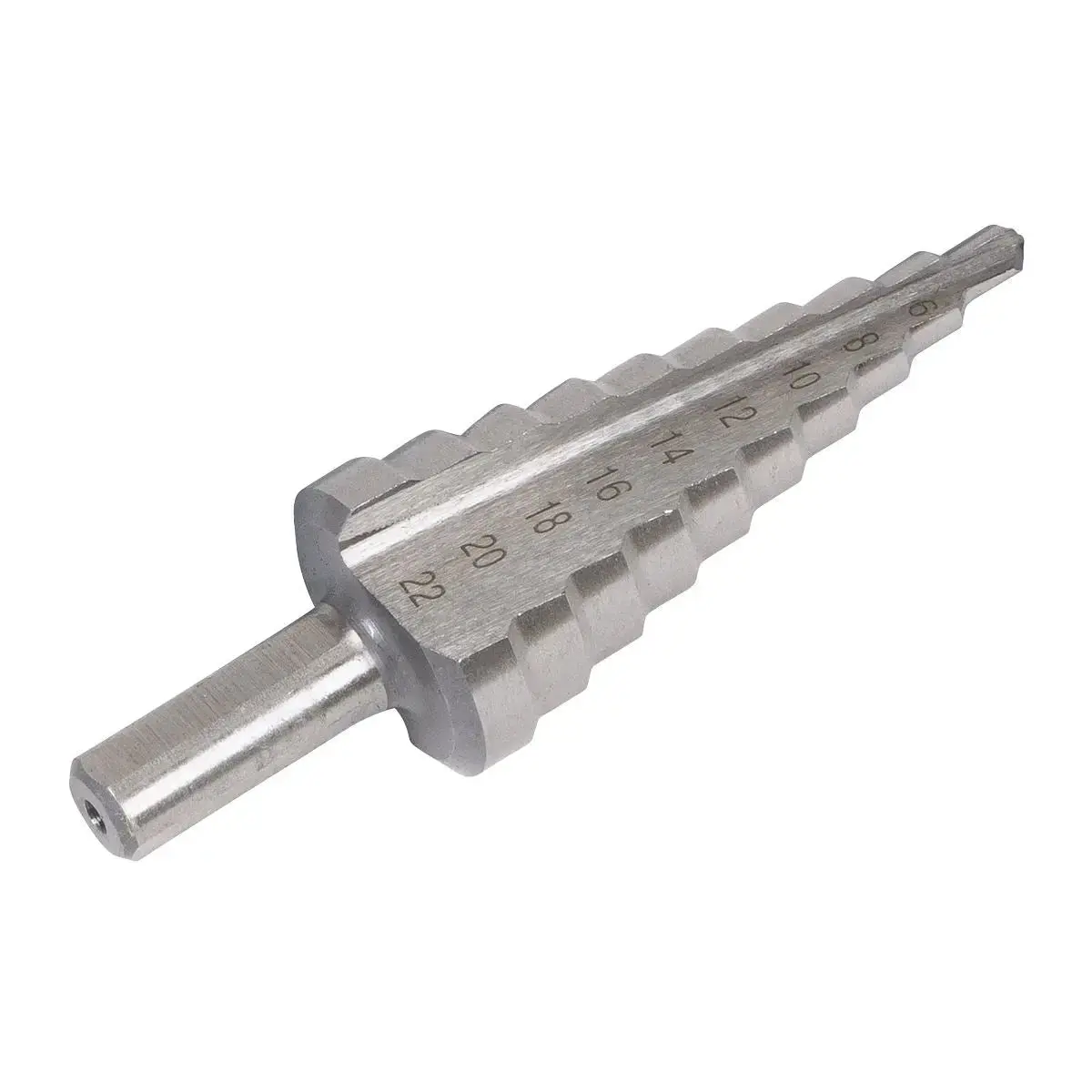 Sealey Hss 4341 Step Drill Bit 4-22Mm Double Flute 1