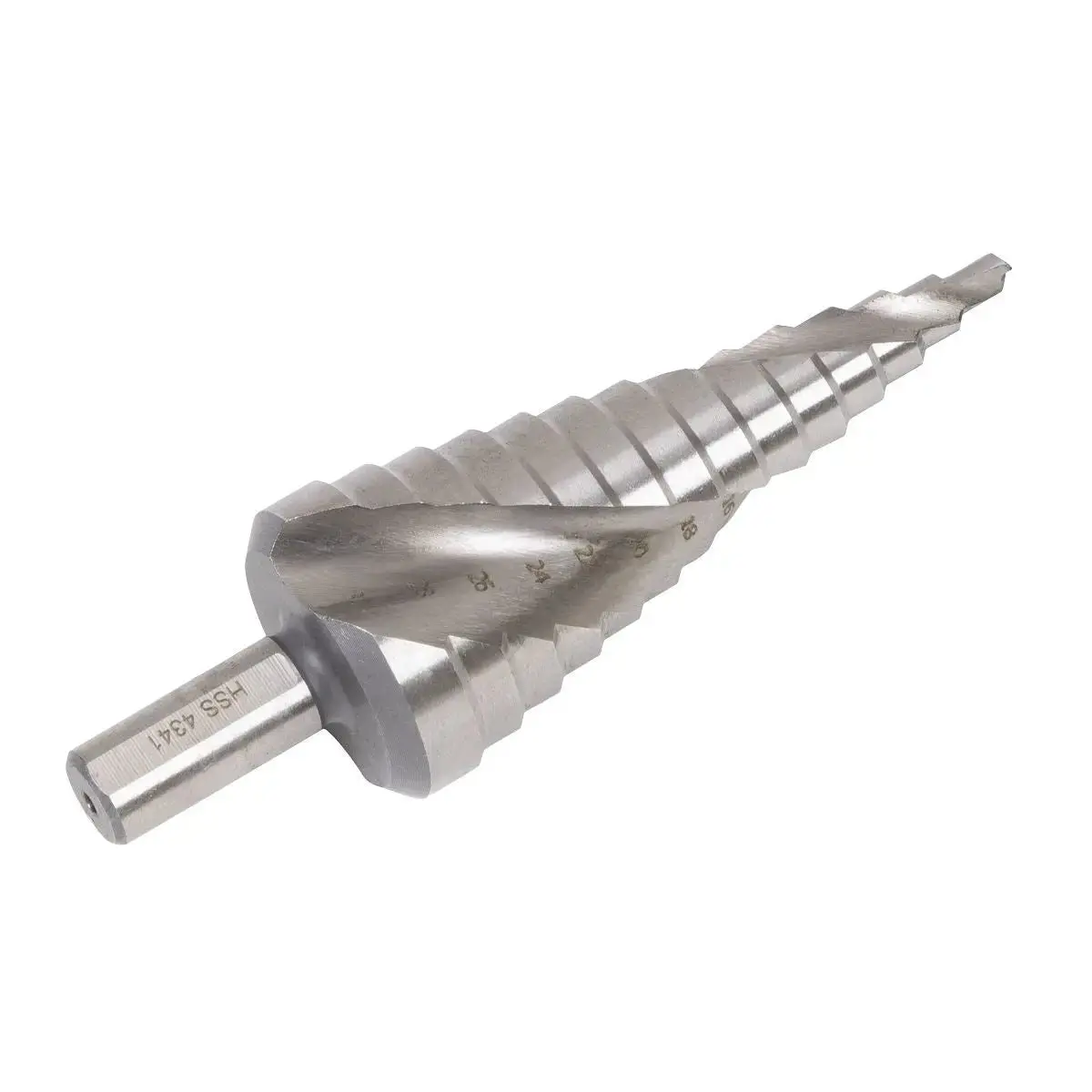 Sealey Hss 4341 Step Drill Bit 4-30Mm Spiral Flute 1