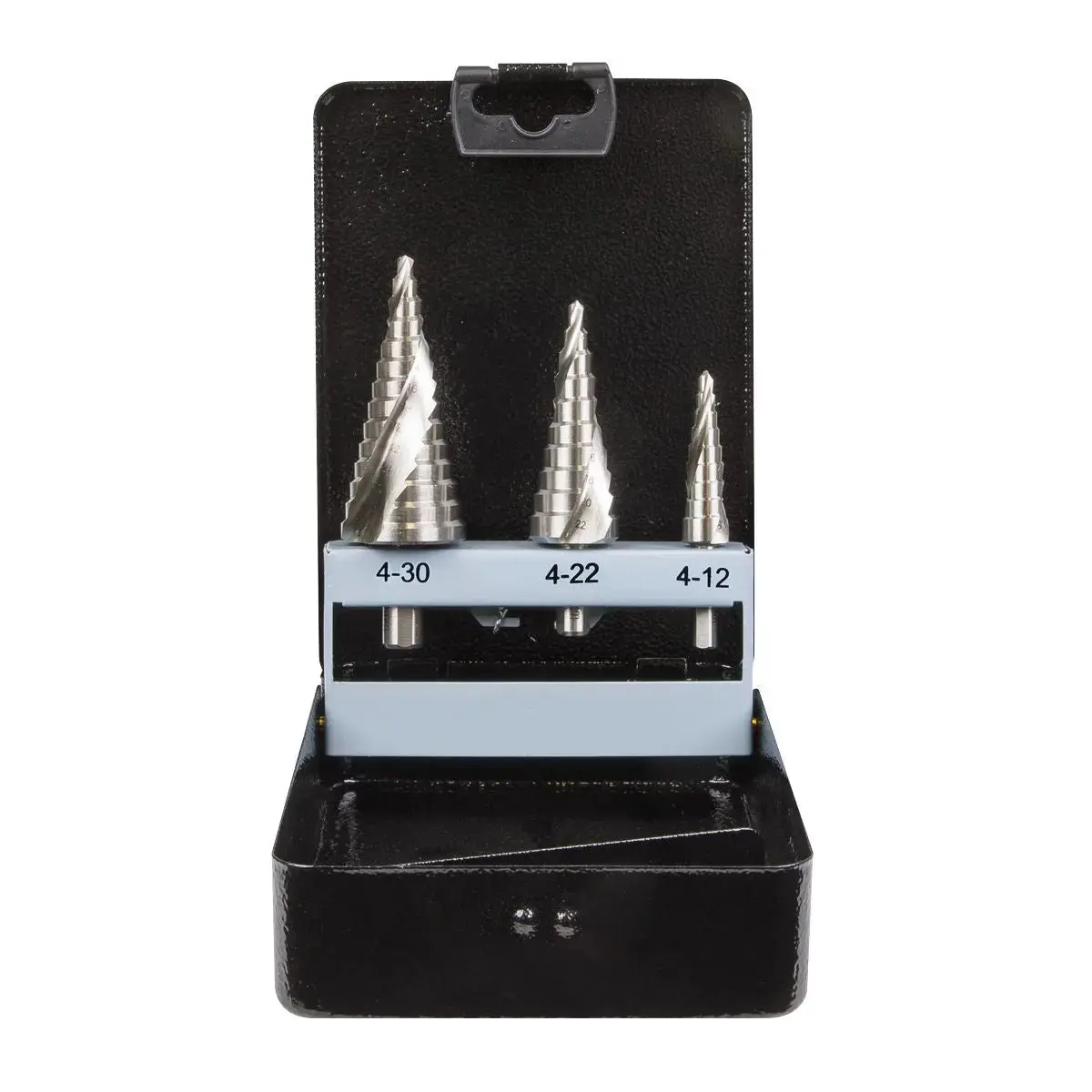 Sealey Hss 4341 Step Drill Bit Set 3Pc Spiral Flute 2