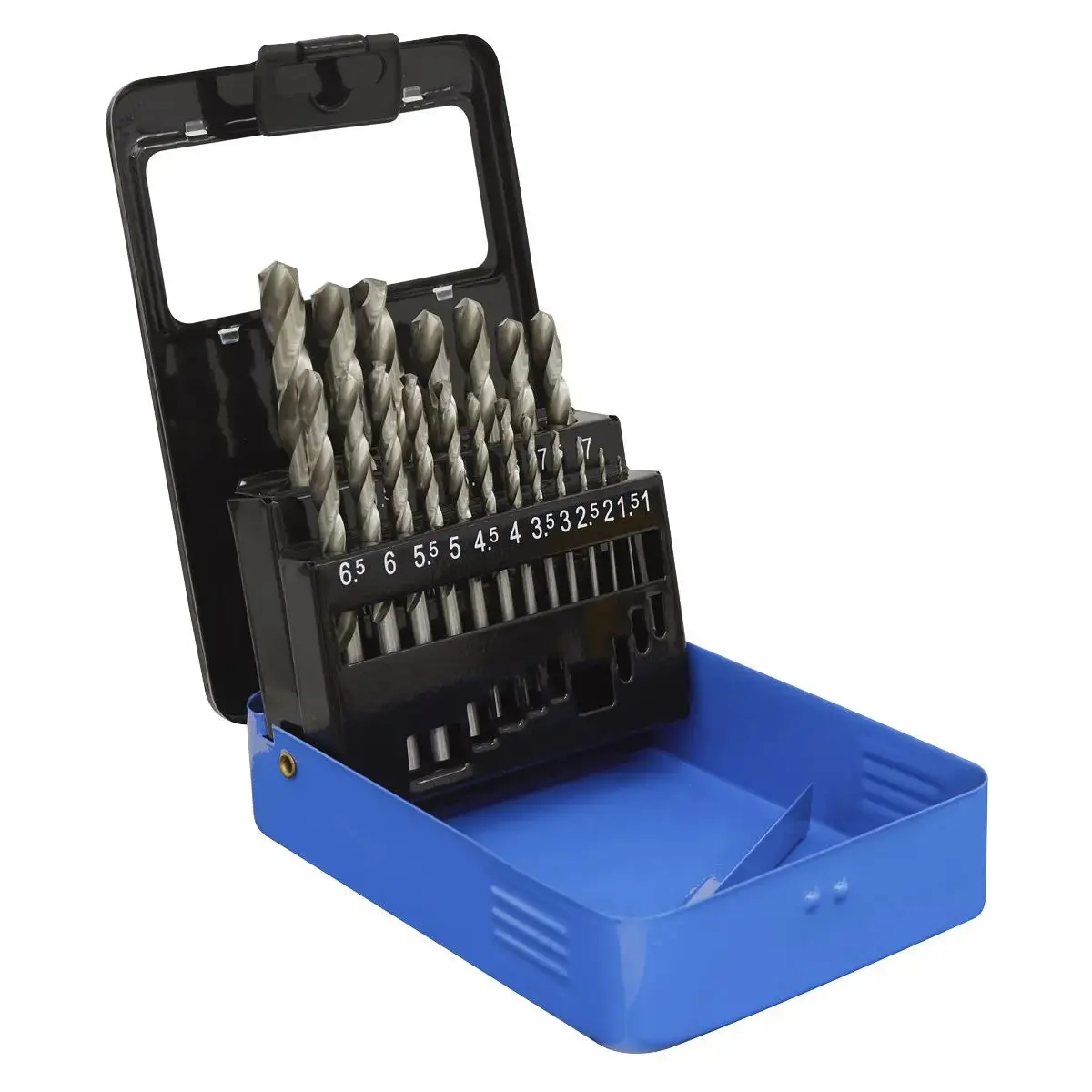 Sealey Hss Split Point Fully Ground Drill Bit Set 19Pc Metric 1
