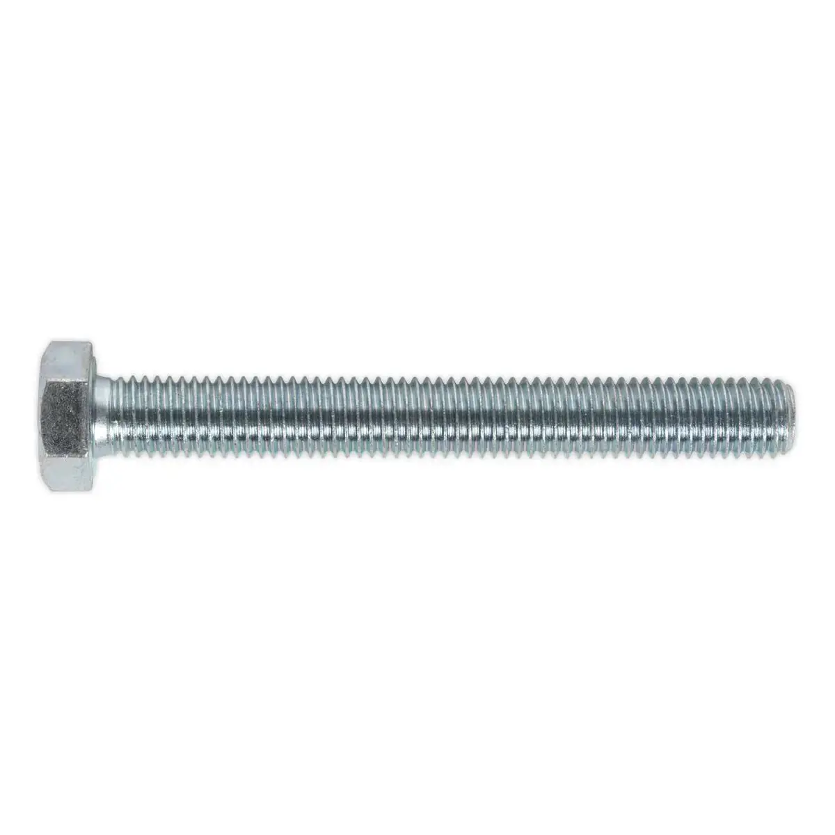 Sealey Ht Setscrew M12 X 100Mm 8.8 Zinc Pack Of 10 1