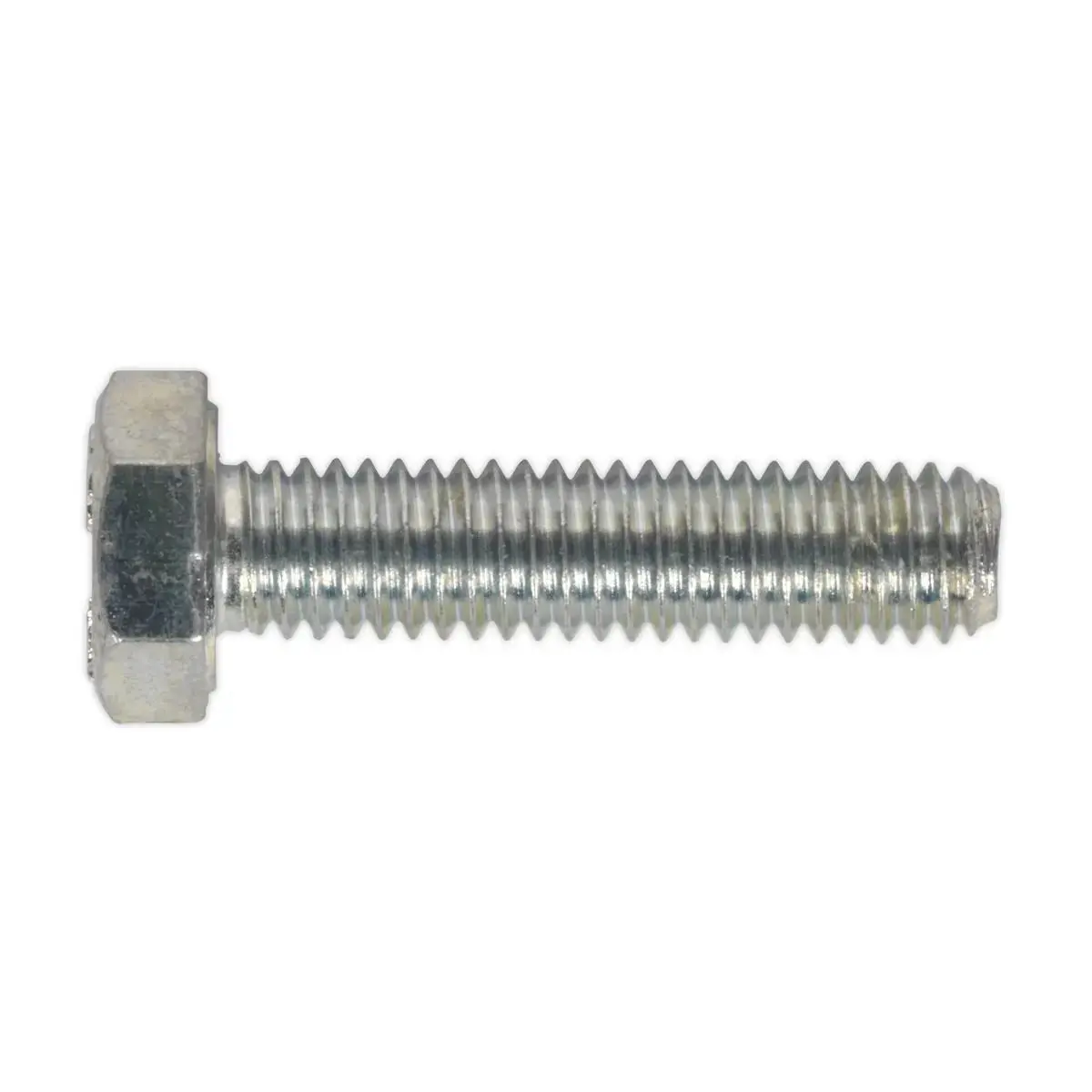 Sealey Ht Setscrew M6 X 25Mm 8.8 Zinc Pack Of 50 1