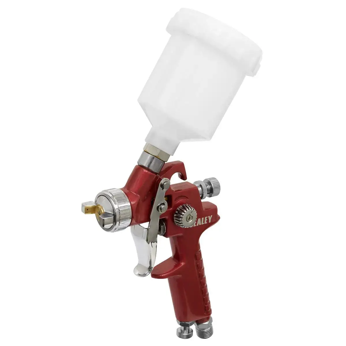 Sealey Hvlp Gravity Feed Touch-Up Spray Gun - 0.8Mm Set-Up 1