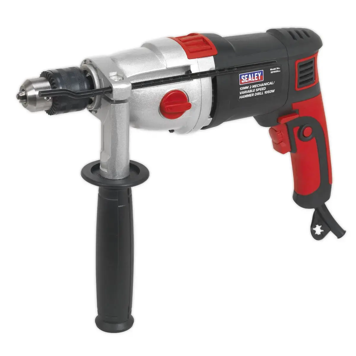 Sealey Hammer Drill Ø13mm 2 Mechanical/Variable Speed 1050W/230V 1