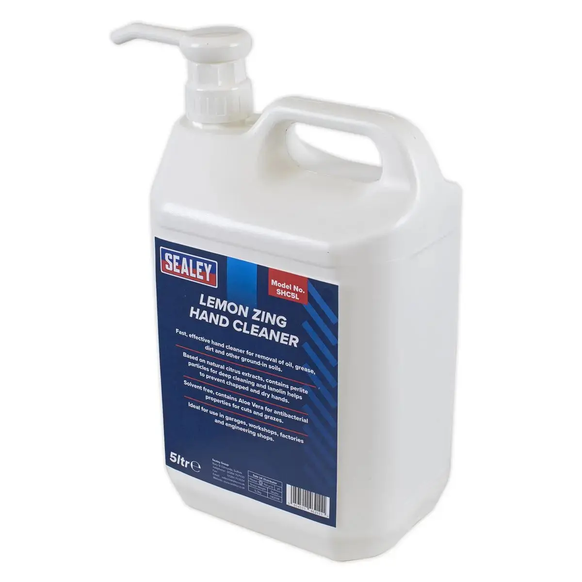 Sealey Hand Cleaner 5L Lemon Zing 1
