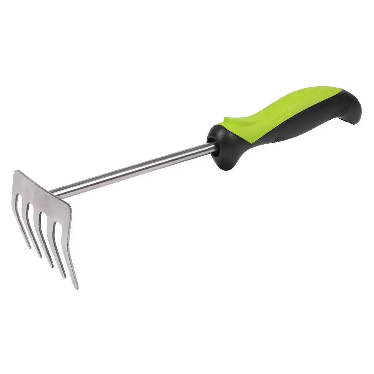 Sealey Hand Rake With Soft Grip Handle & Stainless Steel Tines 310Mm 1