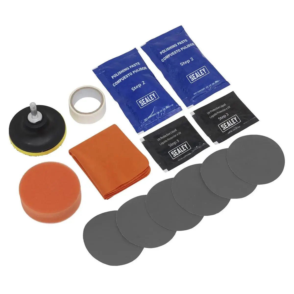 Sealey Headlight Restoration Kit 1