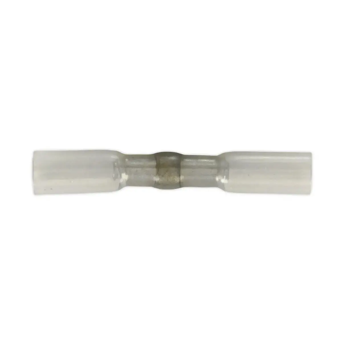 Sealey Heat Shrink Butt Connector With Crimp & Solder Clear Pack Of 25 1