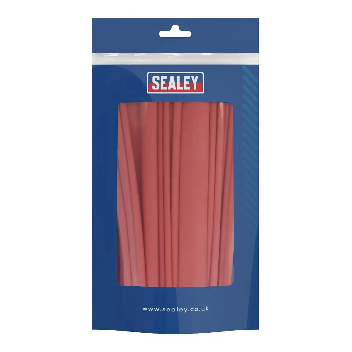 Sealey Heat Shrink Tubing Assortment 72Pc Red Adhesive Lined 200Mm 1