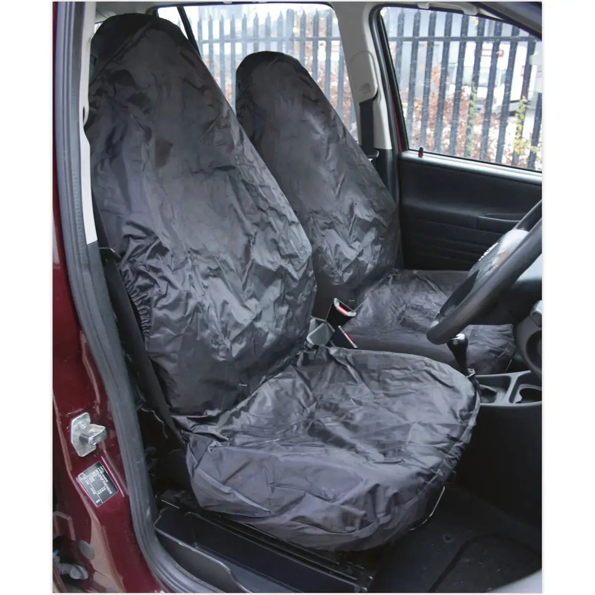 Sealey Heavy-Duty Front Seat Protector Set 2Pc 1