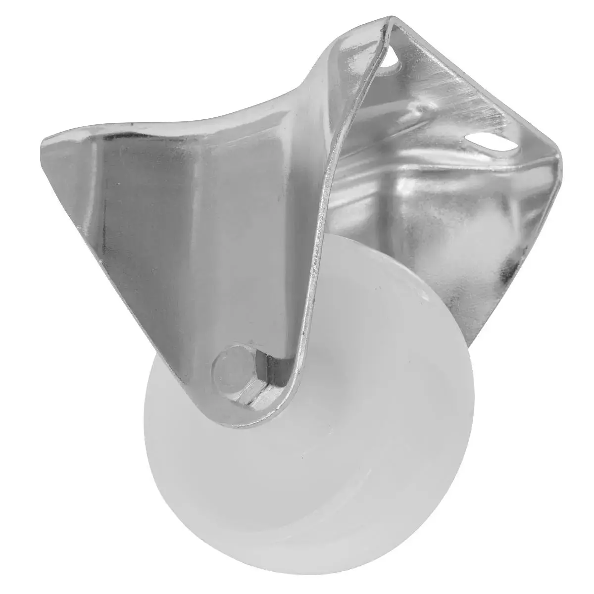 Sealey Heavy-Duty Nylon Castor Wheel Fixed Plate Ø80mm - Trade 1