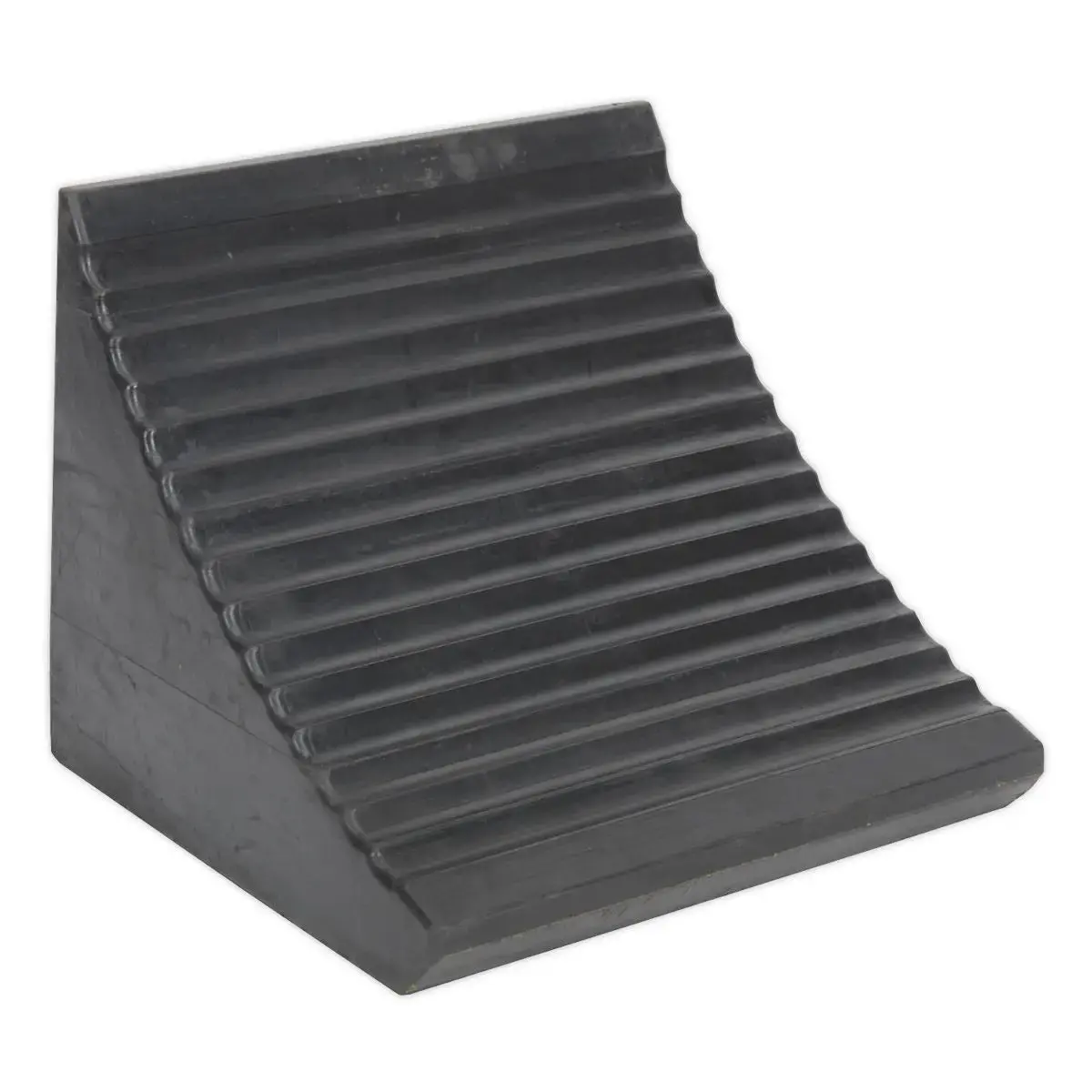 Sealey Heavy-Duty Rubber Wheel Chock - Single 1