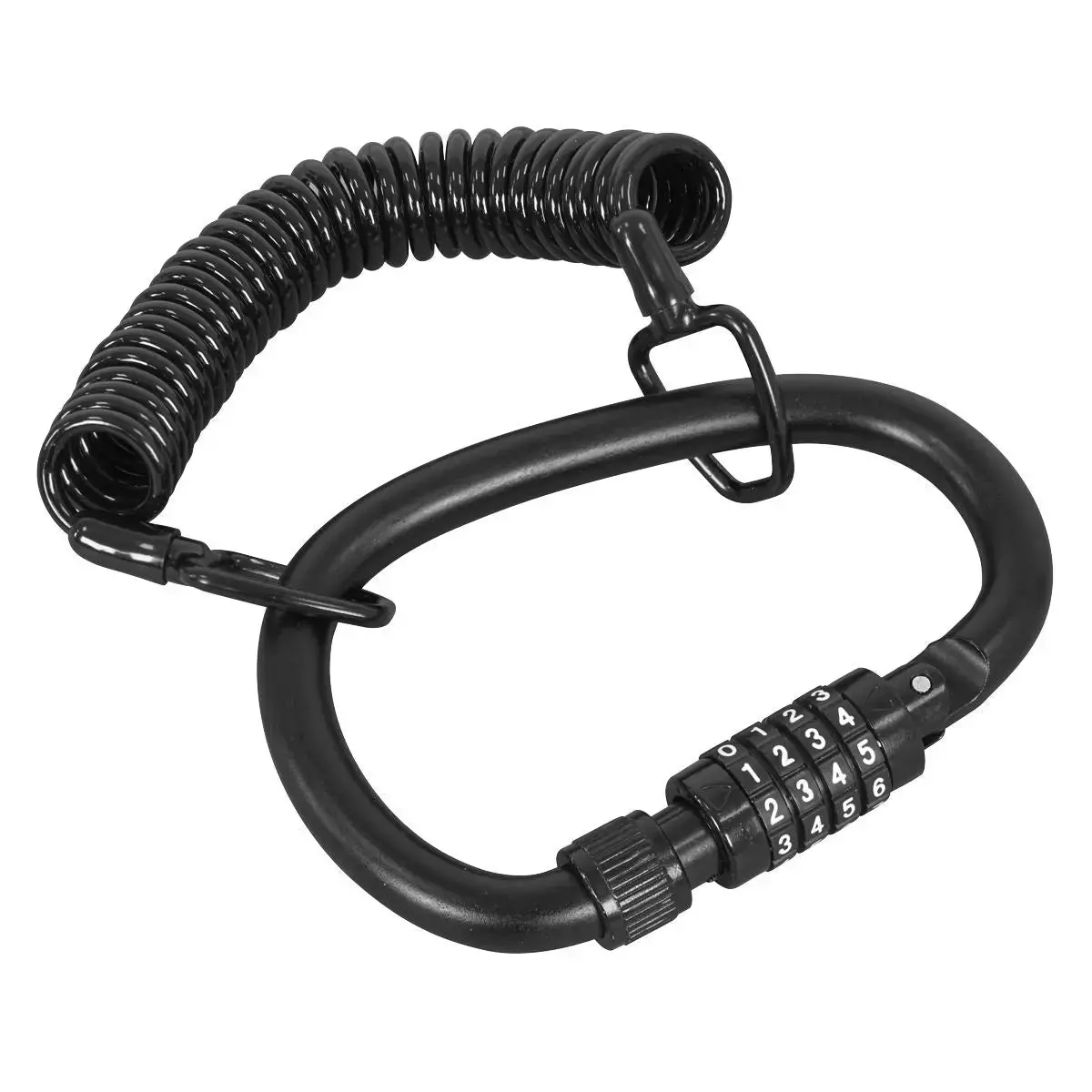 Sealey Helmet/Gear Lock With Cable 1