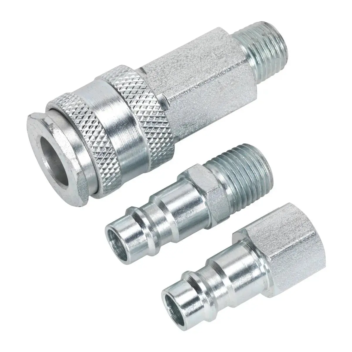 Sealey High Flow Air Tool Coupling Kit 1/4"Bspt 1