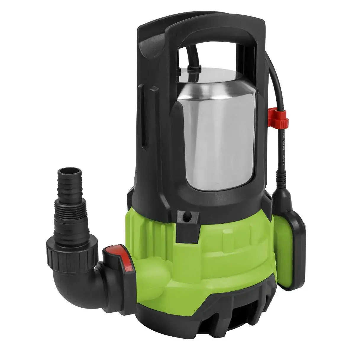 Sealey High Flow Submersible Stainless Dirty Water Pump Automatic 333L/Min 230V 1