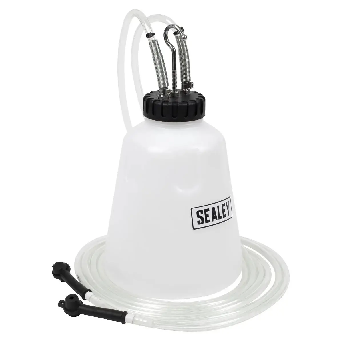 Sealey High Flow Twin Pipe Brake Bleed Bottle 2L 1