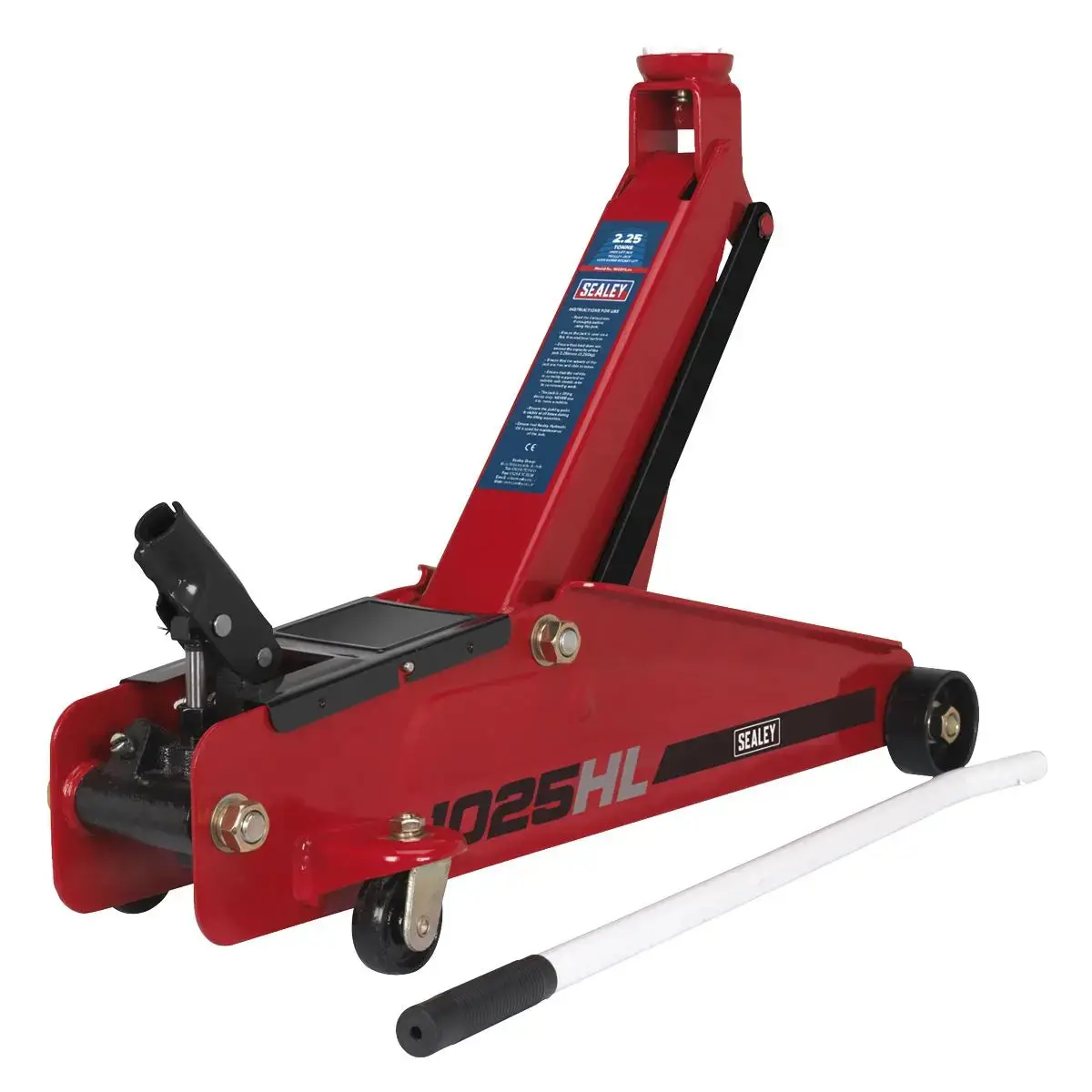 Sealey High Lift Suv Trolley Jack With Super Rocket Lift 2.25 Tonne 1