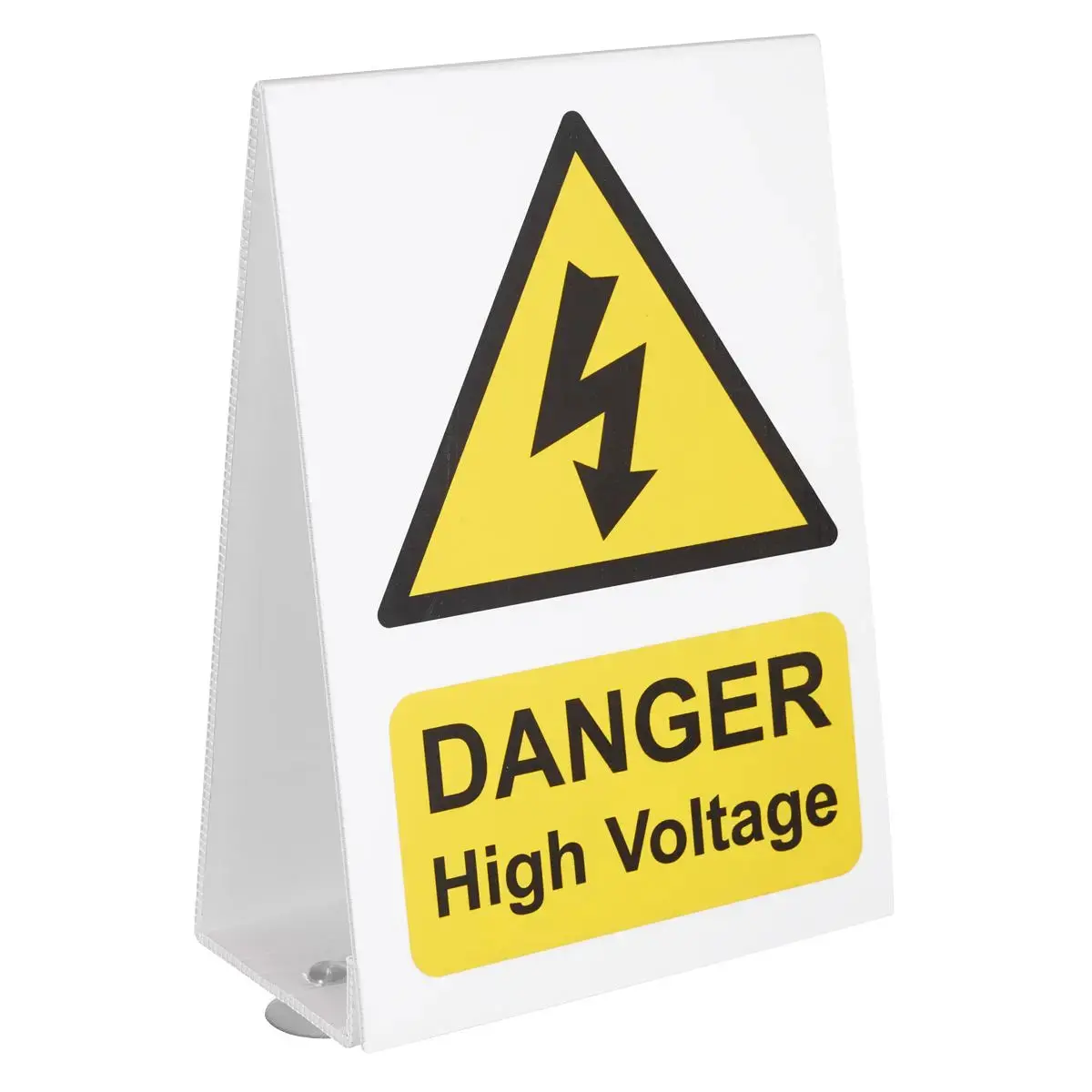 Sealey High Voltage Vehicle Warning Sign 1