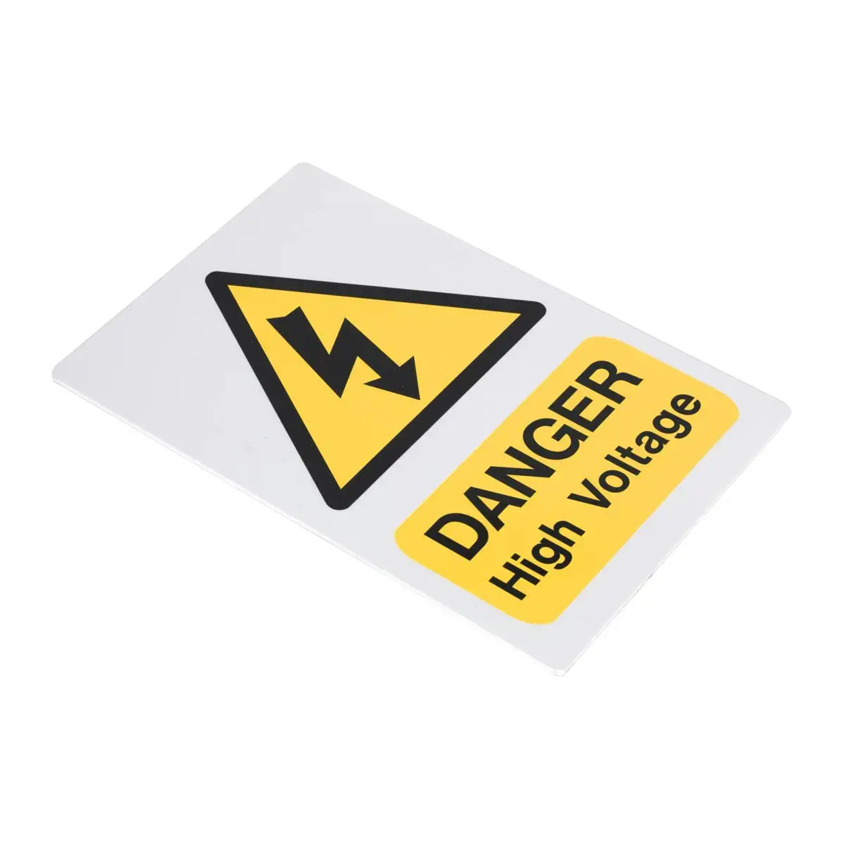 Sealey High Voltage Warning Sign 200 X 300Mm 1
