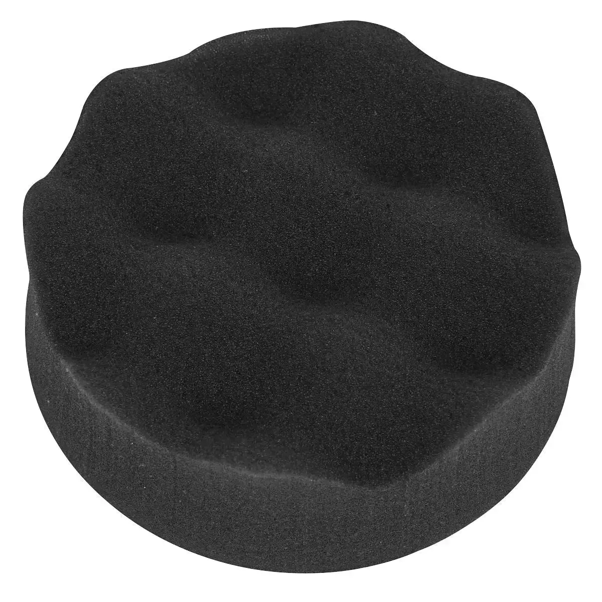 Sealey Hook And Loop Buffing And Polishing Foam Head 80Mm X 25Mm Black Soft 1