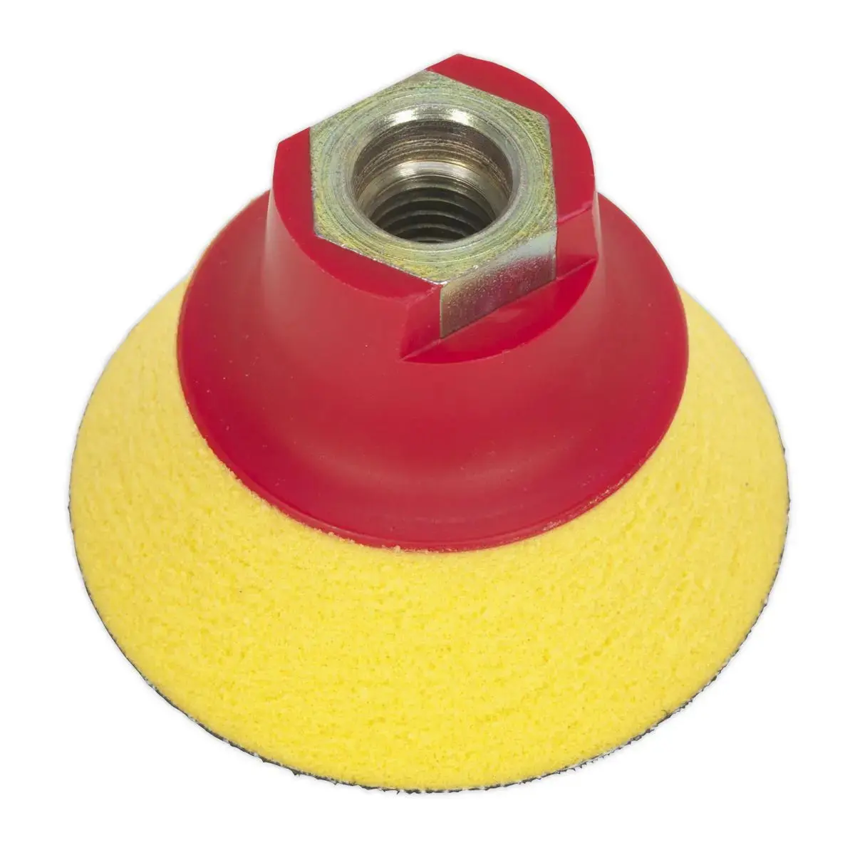 Sealey Hook-And-Loop Ultra-Soft Backing Pad Ø75mm M14 X 2Mm 1