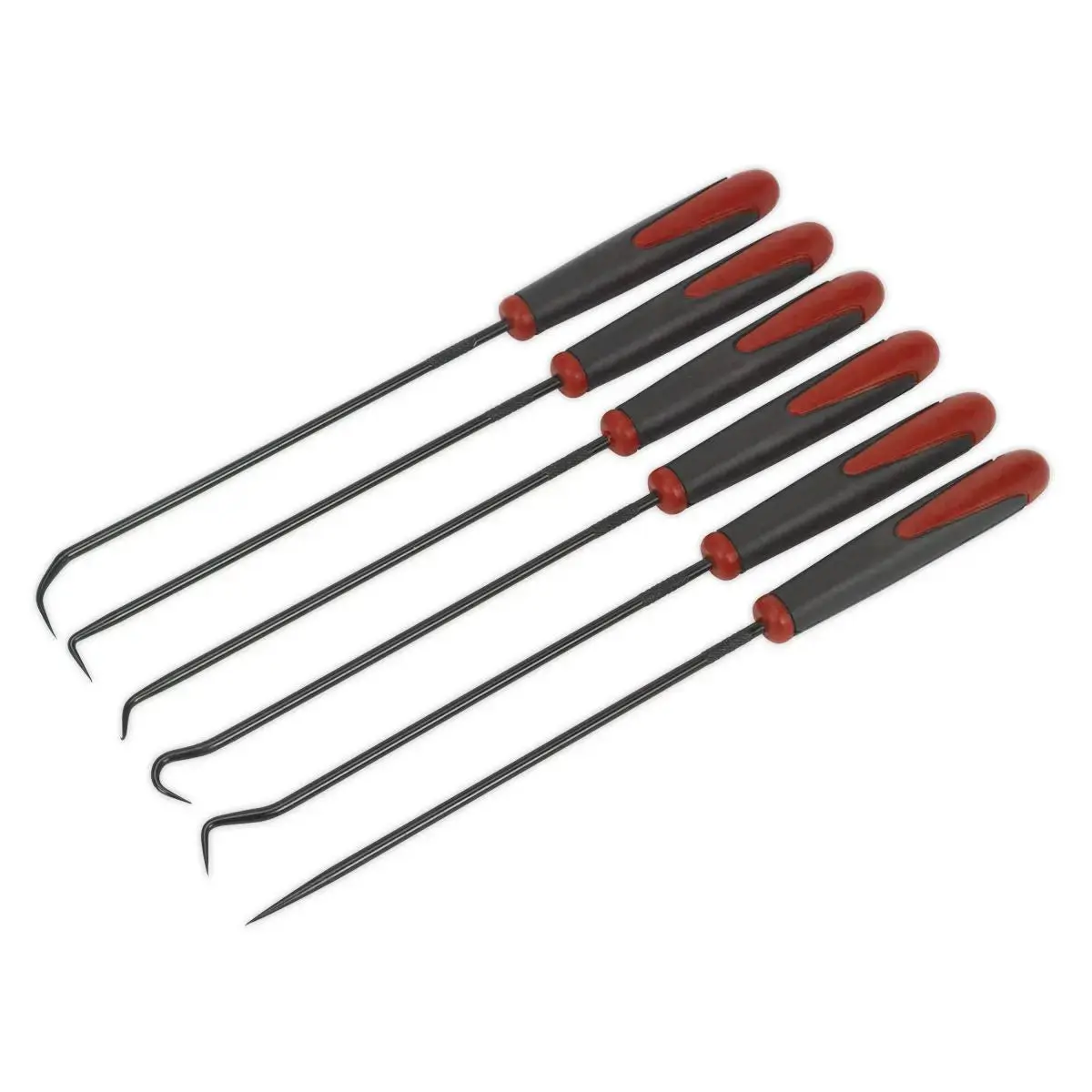 Sealey Hook And Pick Set Extra Long 6 Piece 1