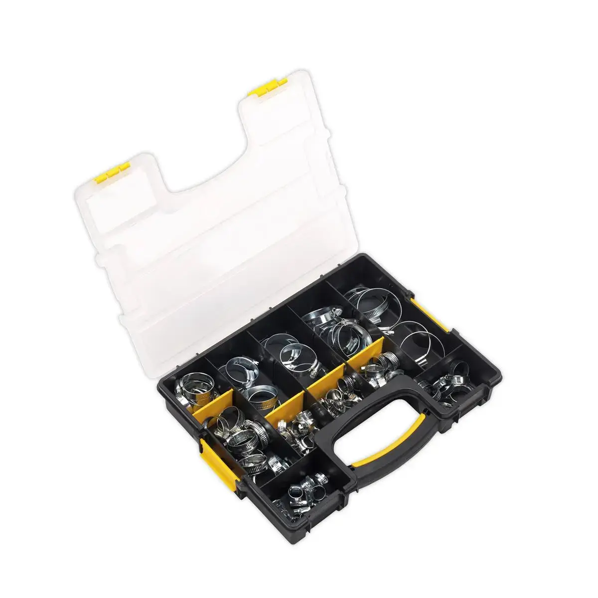 Sealey Hose Clip Assortment 85Pc Ø8-57Mm 1