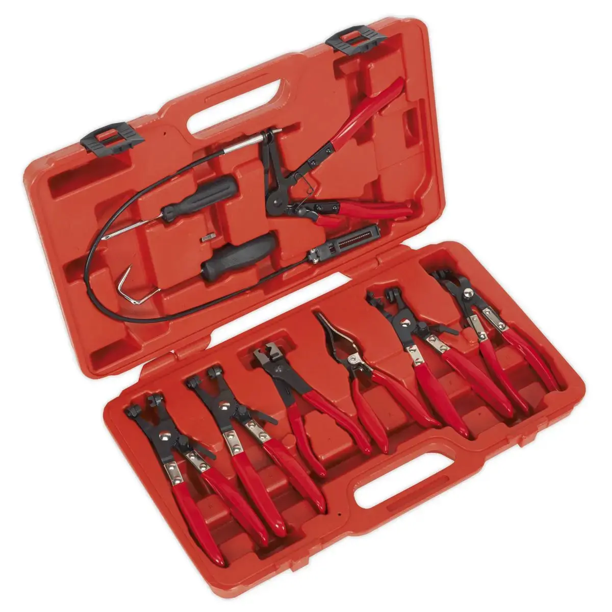 Sealey Hose Clip Removal Tool Set 9Pc 1