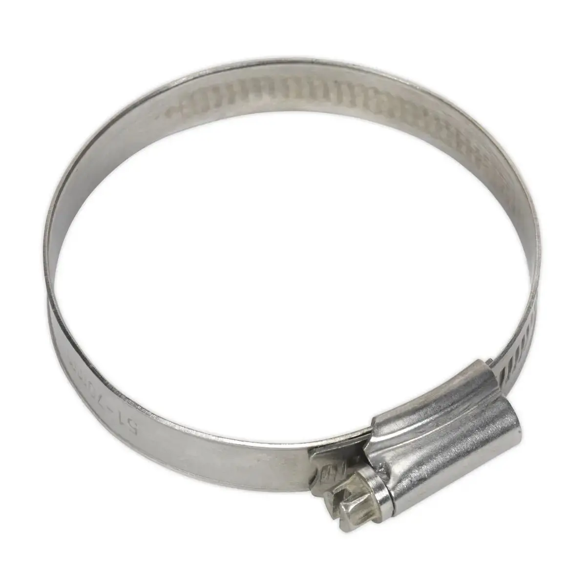 Sealey Hose Clip Stainless Steel Ø51-70Mm Pack Of 10 1